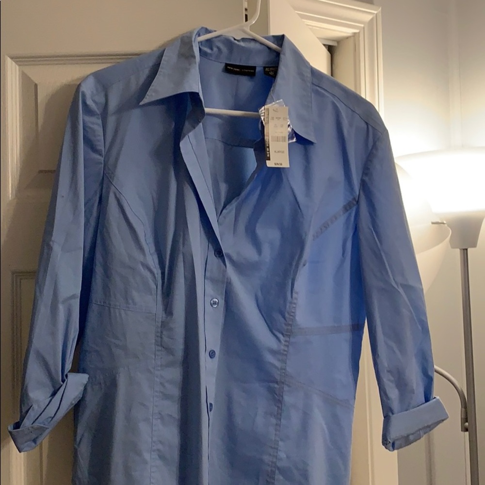 Blue blouse